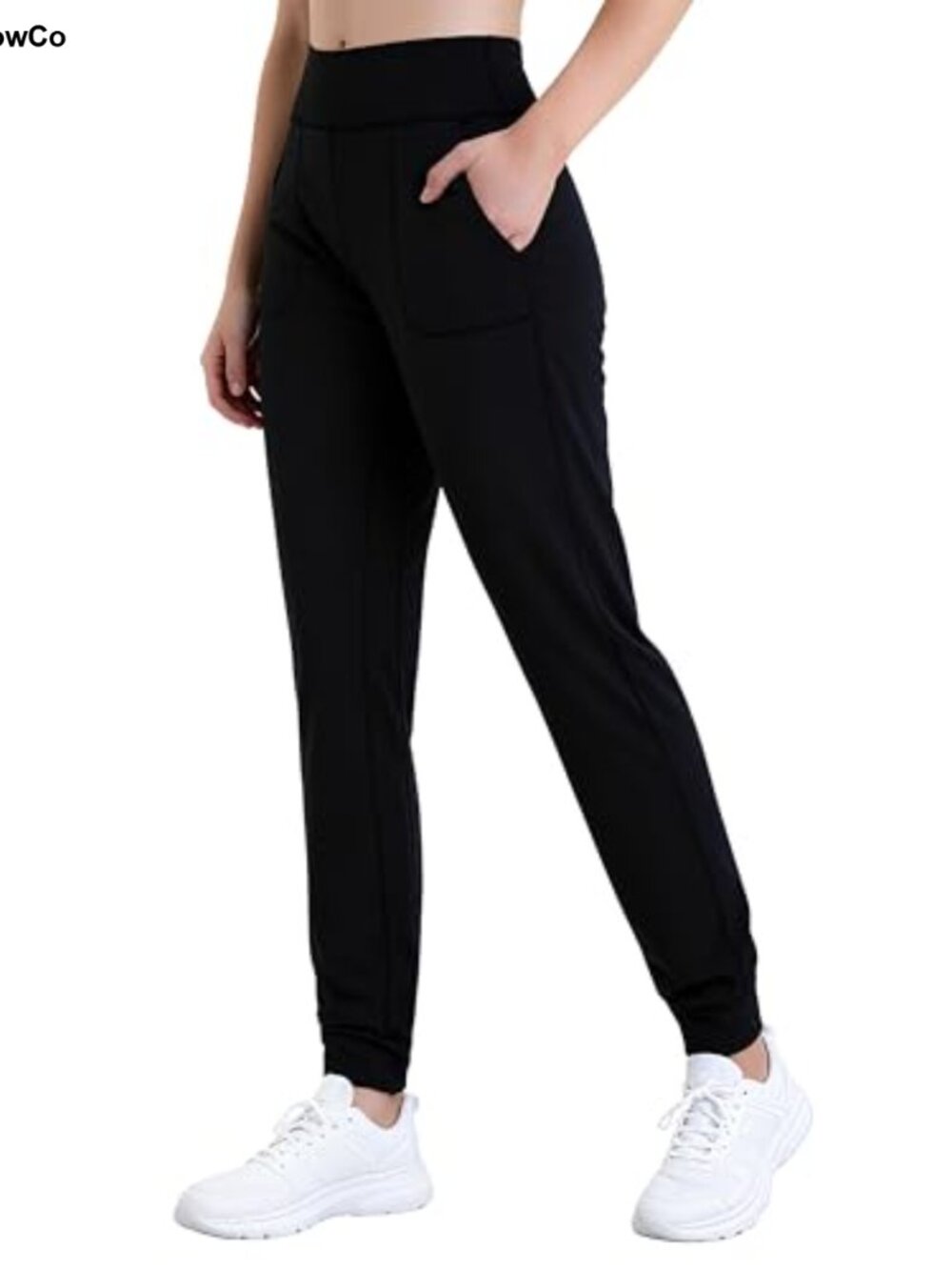 Sunzel High Waisted Lightweight Joggers with Pockets Slim Tapered Active